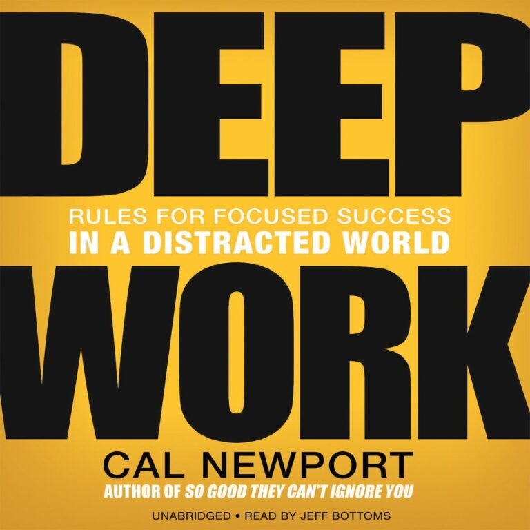 Deep Work: Como Descobri o Segredo do Foco com Cal Newport Deep Work: Como Descobri o Segredo do Foco com Cal Newport